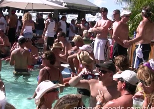 Swinger Nudist Pool Party For Dream Fest Dantes