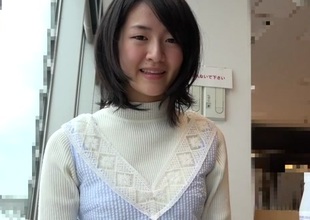 Fabulous Japanese model in Hottest JAV censored Miniature Tits, Public video
